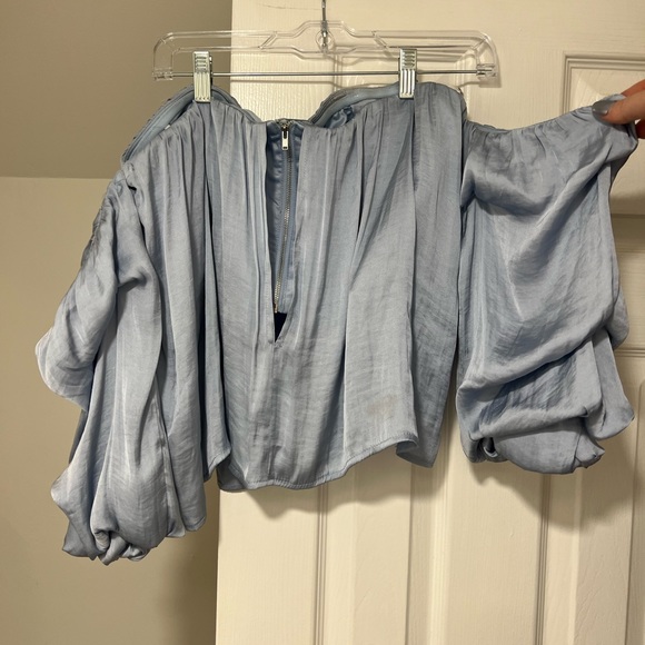 NWT Bardot Caught Sleeve Bustier Top (Size 10) - Picture 7 of 7